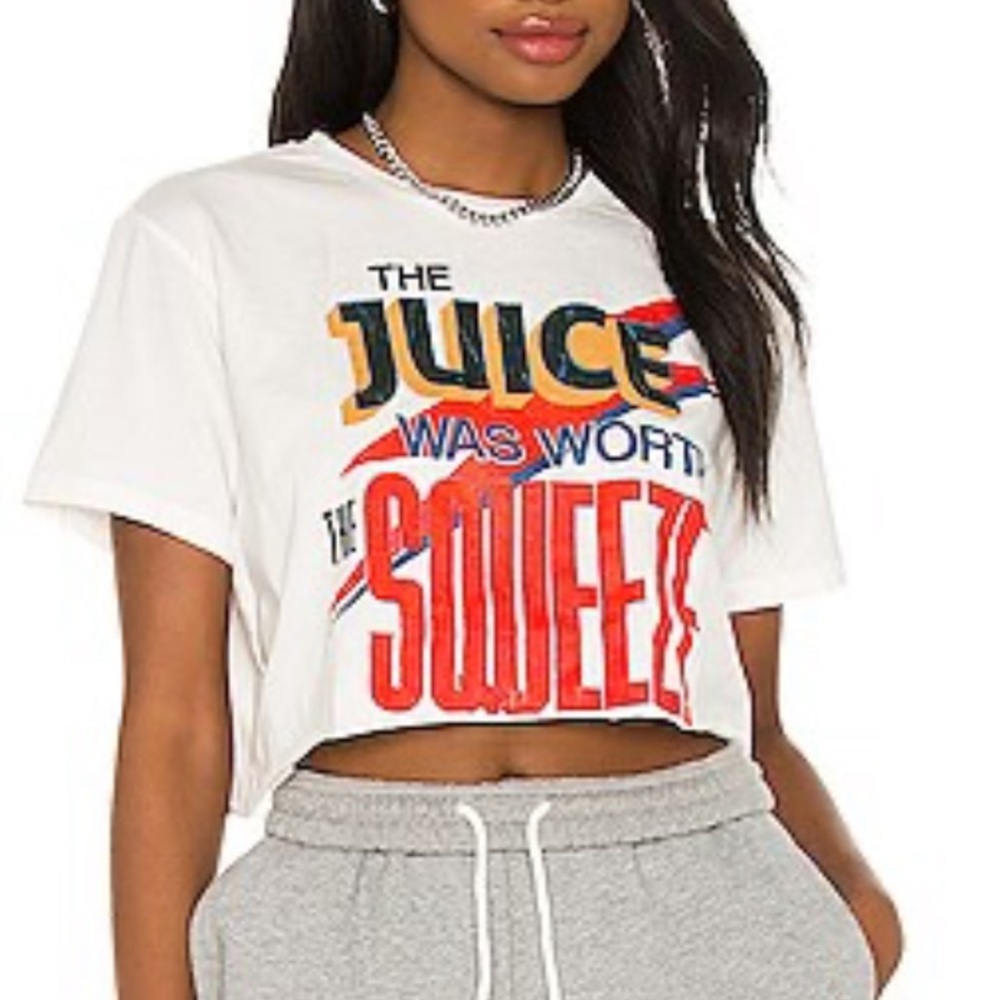 MOTHER The Slouch Cotton Graphic T-Shirt